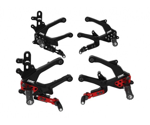 Pedane regolabili nero - pedane, eco