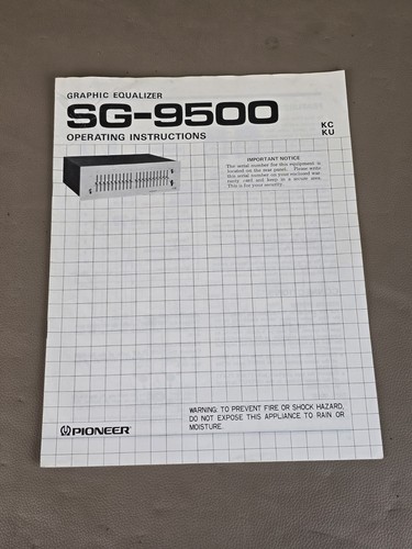 Pioneer equalizzatore grafico - equalizzatore,
