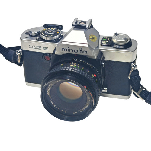Minolta film camera - xg,