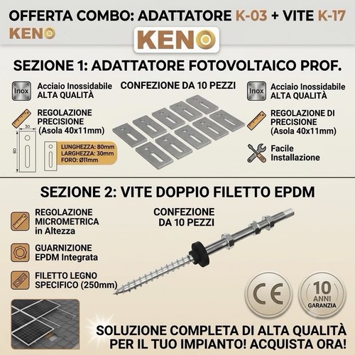 Viti doppio filetto 250mm - viti,