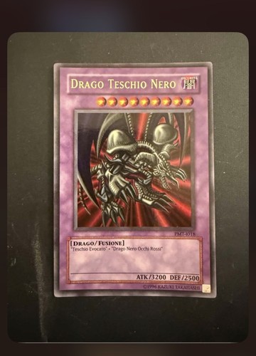 Drago teschio nero ultra rare - nero,
