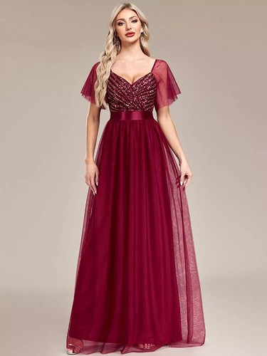 Vestito abito elegante lungo - elegante,
