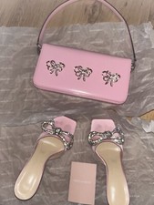 Borsa di cristallo rosa Mach