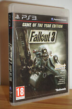 RARE PS3 FALLOUT 3 GOTY GAME