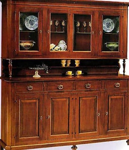 Credenza cristalliera arte - cristalliera,