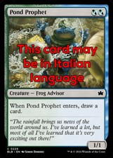 MTG 4x POND PROPHET EXC -