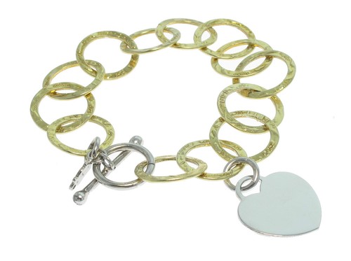Bracciale argento 925 rodiato - argento,