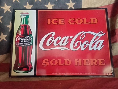 Insegna coca cola vintage - insegna,