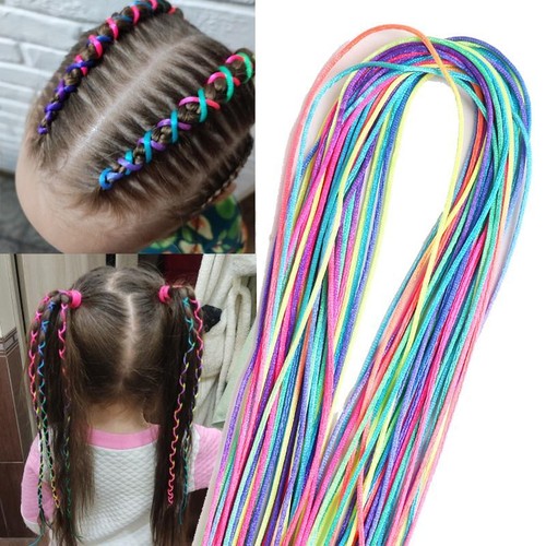 Trecce per capelli - , colorate