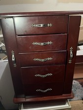 Armadio portagioie vintage da