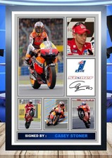 683) casey stoner motoGP leggenda foto firmata ristampa senza cornice/incorniciata