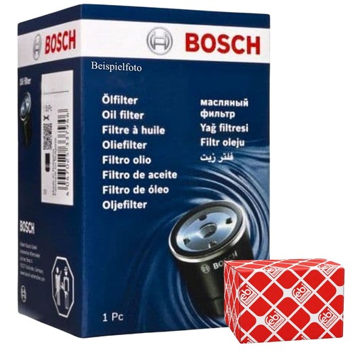 Filtro olio bosch - filtro,