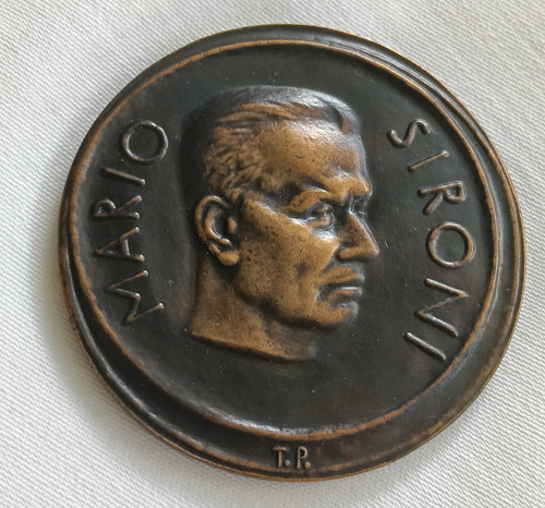 Mario sironi medaglia omaggio - mario,