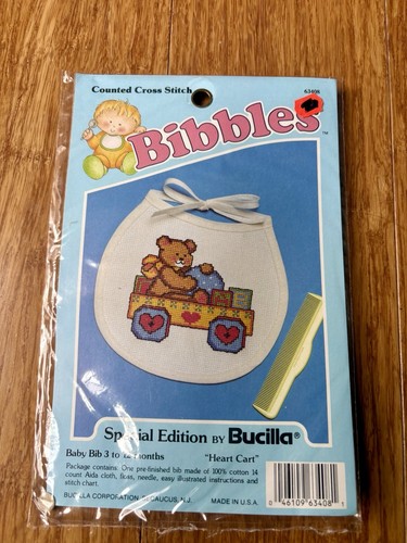 Bucilla bibbles heart cart - bibbles,