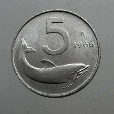 Repubblica italiana lire - italiana, 5