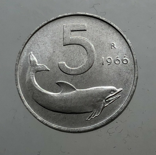 Repubblica italiana lire - italiana, 5