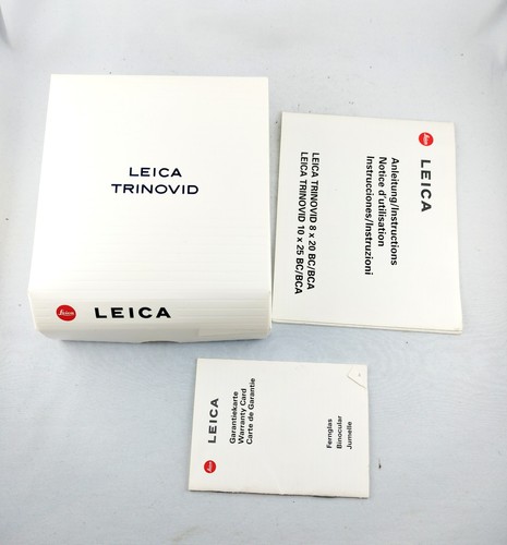 Leica trinovid 8x20 - ​✮,
