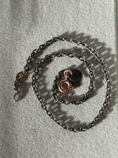 Dodo Pomellato Bracciale Catenina Titanio Oro Rosa 9kt 375/1000 Fuori Produzione