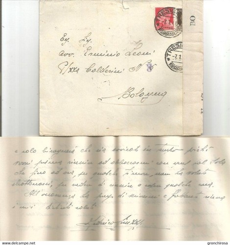 Tresigallo 1941 busta - tresigallo, 7.1.1941