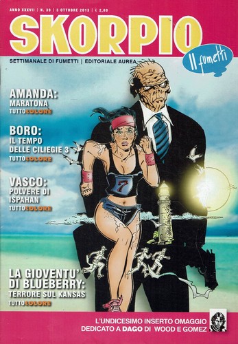 Skorpio settimanale fumetti - settimanale, di
