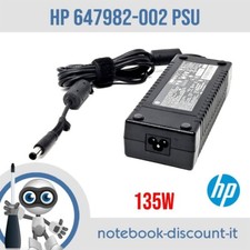 PSU Caricabatterie originale HP 647982-002 135W for HP ELITE USDT serie 8000