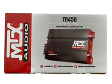 ✅ Amplificatore MTX TR450 300W 4 Canali 4x75W classe AB Alluminio X-over attivi