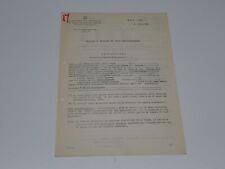 MERCEDES BENZ 250/8 COUPE' CERTIFICATO DI OMOLOGAZIONE 1969 (90)