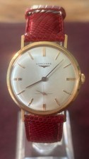 Longines Calatrava Gold 18 K Vintage Extreme Rare Cal. 370