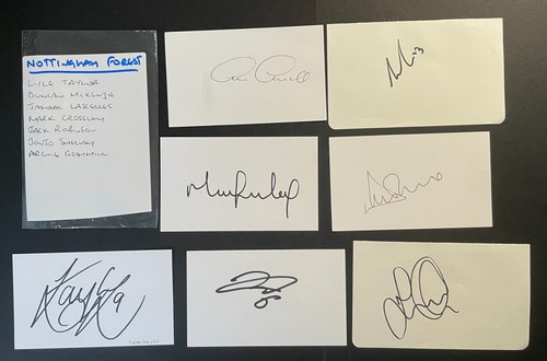 Nottingham forest signed - nottingham,