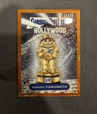2024 Bowman Chrome Mega Box Yoshinobu Yamamoto GPK Orange Mojo #BGP-21/25 (RC)