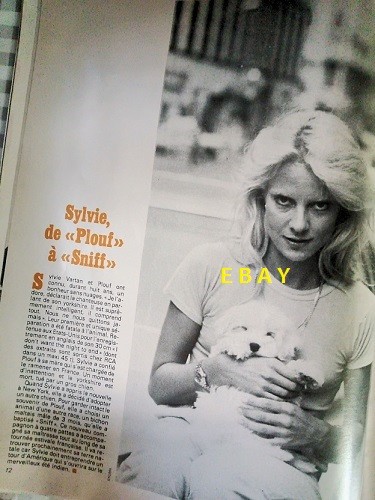 Sylvie vartan coupure presse - sylvie,