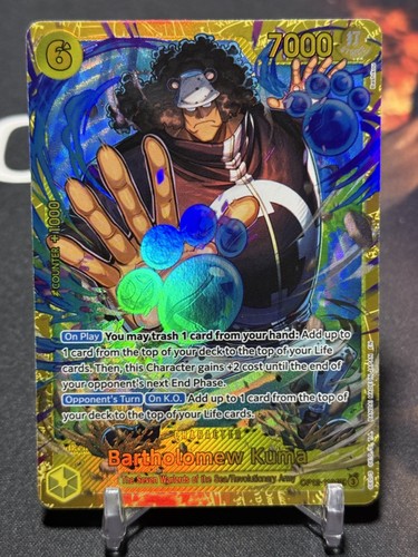 Kuma one piece tcg op12 - kuma,