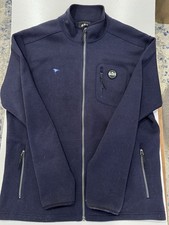 Giacca pile maglia marina Gill