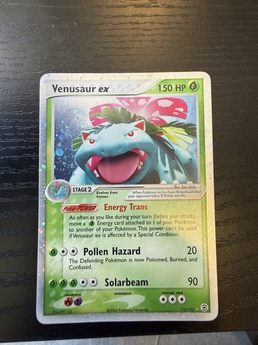Venusaur fire red - ex,