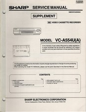 Sharp VC-A554U(A)