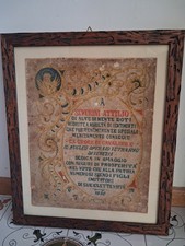 ANTICO MOSAICO IN PERLE DI