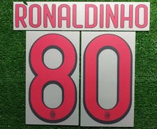 KIT 80 RONALDINHO PER MAGLIA