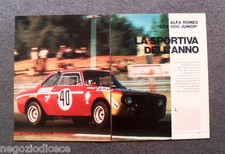 BB46 - Clipping-Ritaglio -1972- ALFA ROMEO GTA 1300 JUNIOR SPORTIVA DELL'ANNO