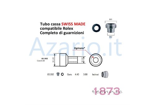 Tubo cassa acciaio compatibile