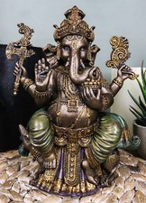 Hindu Lord Ganesha Sitting On