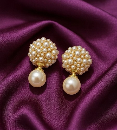 Orecchini anthropologie perle - orecchini,