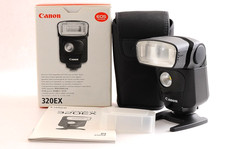 Flash Canon Speedlite 320EX attacco a slitta per Canon EOS QUASI INUTILIZZATO...