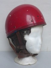 Vecchio Casco Moto Mezzo Guscio D'Uovo ? DDR ? Danneggiato Come Difettoso Deco