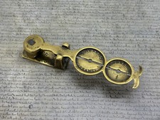 Set of Antique Victorian Brass