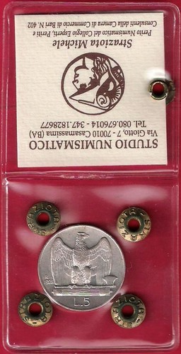 Lire 1928 aquilino rosetta - 5,
