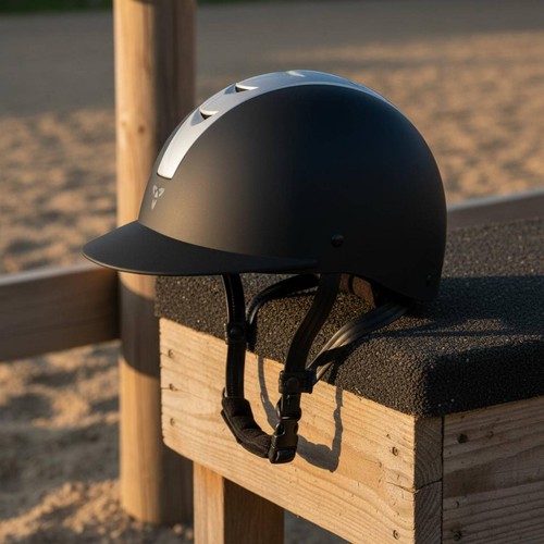 Casco equitazione ventilato - casco,