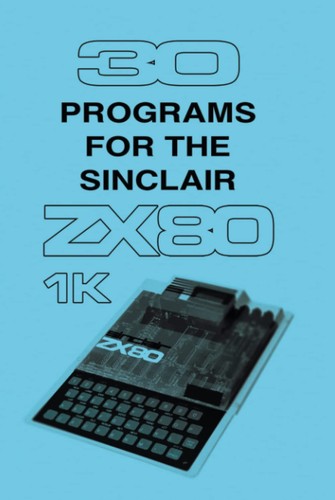 Programs for the - 30,