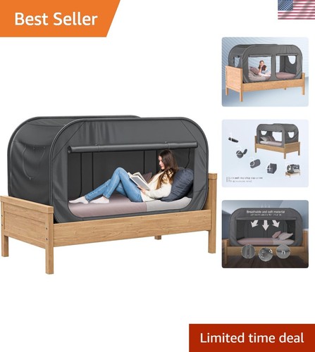 Tenda letto matrimoniale nera - tenda,