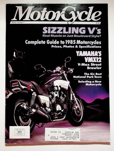 1985 motorcycle magazine - motorcycle,