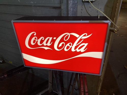 Insegna luminosa coca cola - insegna,